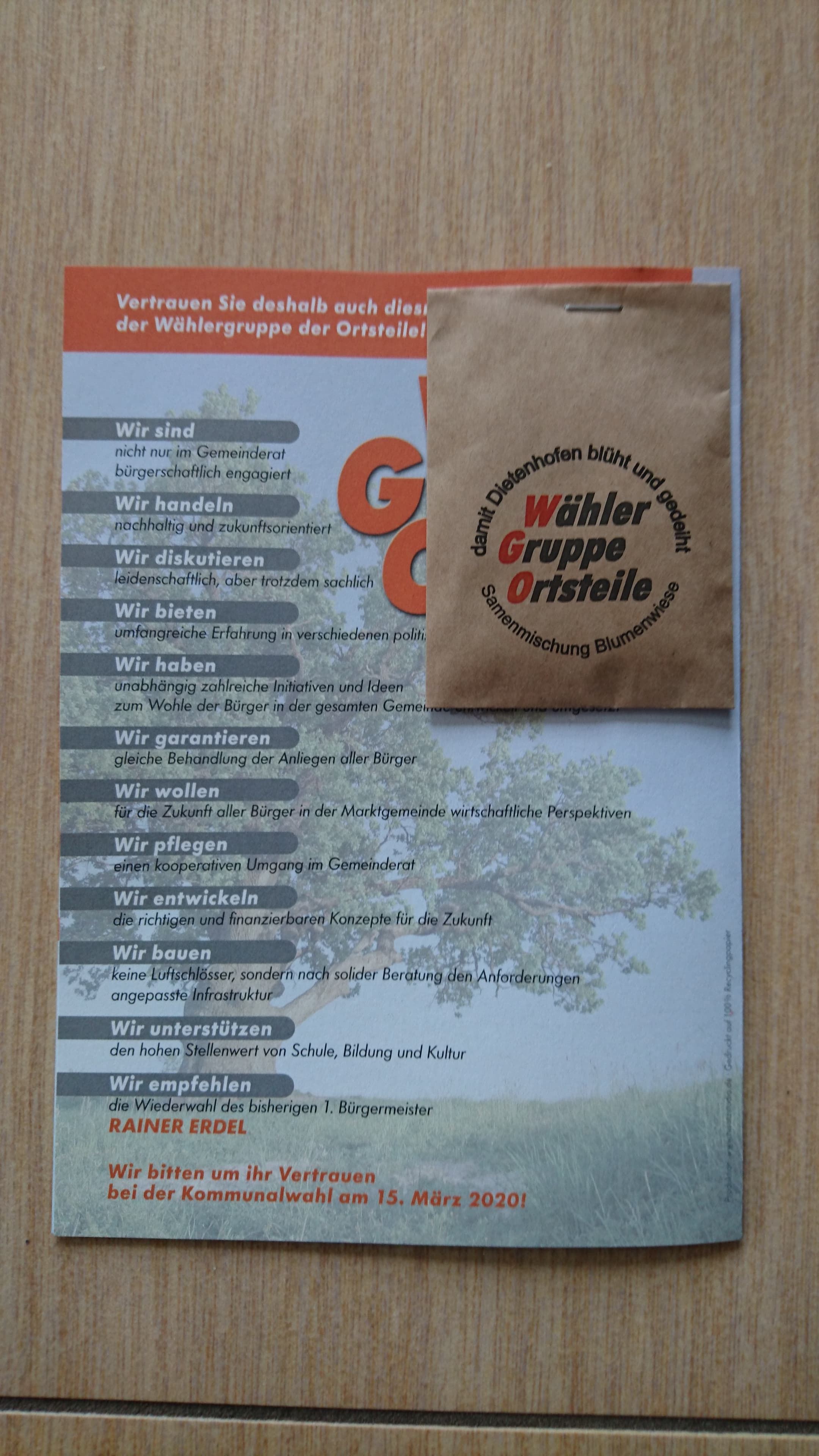 Blühstreifen Aktion 1